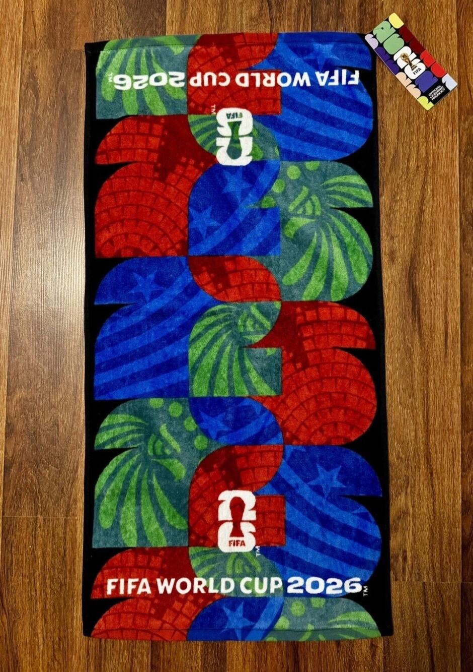 Fifa World Cup 2026 Official Soccer Hand Towel Licensed FIFA New With Tags